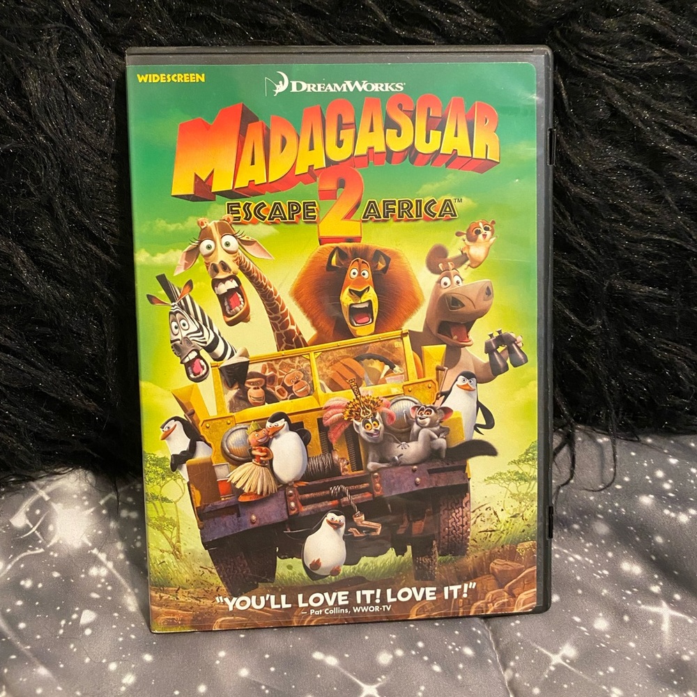(⭐️ 3/$5 ⭐️) Madagascar 2: Escape Africa DVD.